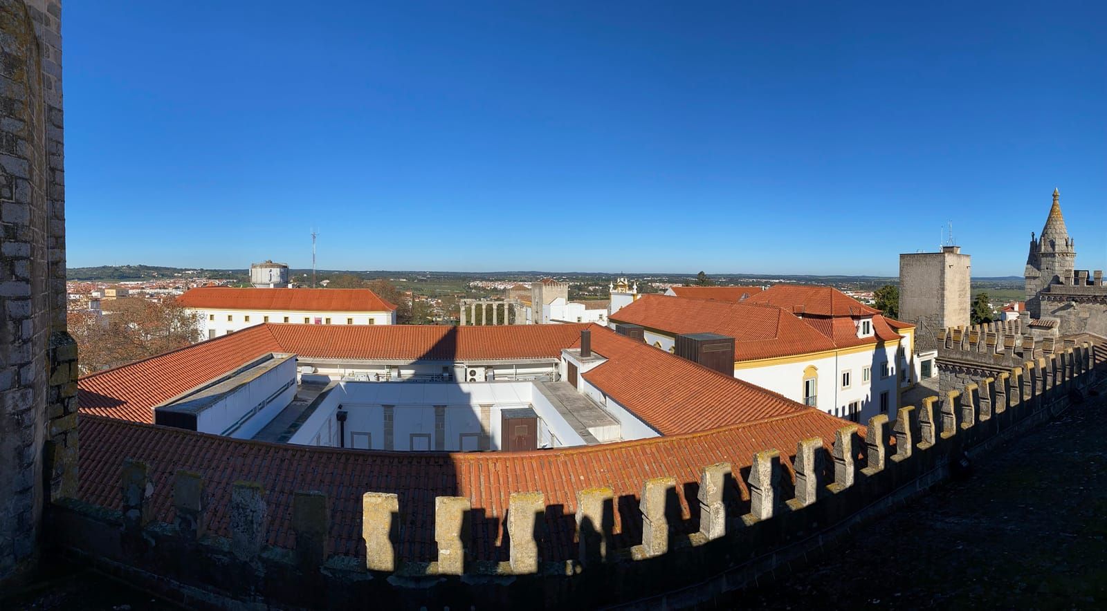 Vista sobre as Planícies do Alentejo
